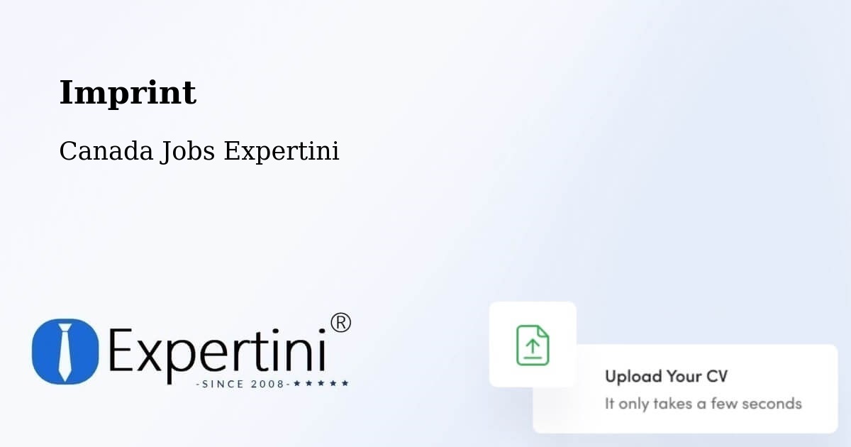 Imprint – Springdale - Canada Jobs Expertini